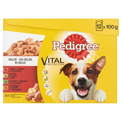 Pedigree Maaltijdzakjes favourites in gelei