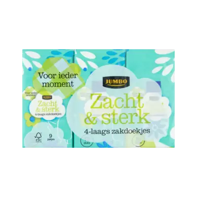 Huismerk Zacht & Sterk Zakdoekjes 4-Laags