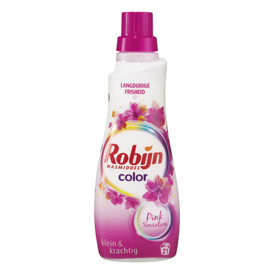 Robijn Wasmiddel pink sensation color