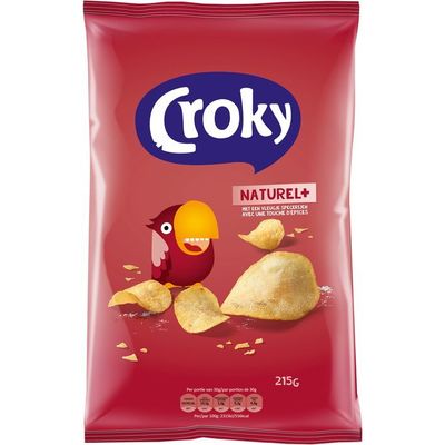 Croky Chips naturel