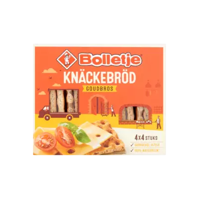 Bolletje Knäckebröd Goudbros 16 Stuks