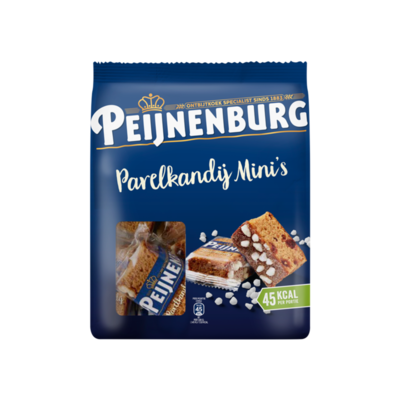 Peijnenburg Ontbijtkoek Parelkandij Mini's