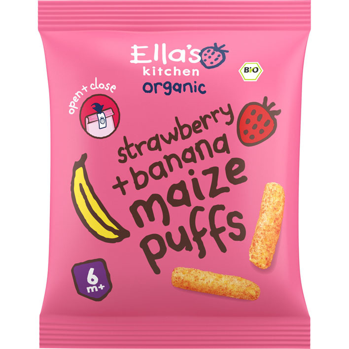 Ella's Kitchen Smikkelsticks aardbei banaan 7+ mnd