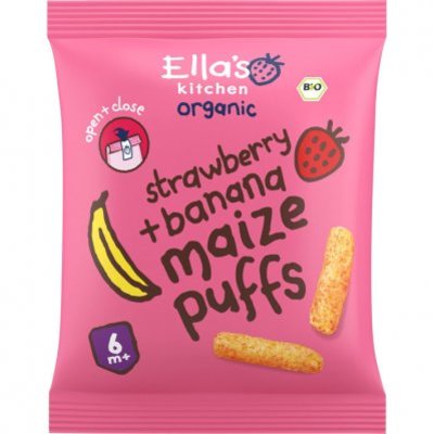Ella's Kitchen Smikkelsticks aardbei banaan 7+ mnd