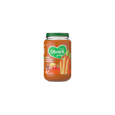 Olvarit Wortel-rundvlees- aardappel 6 mnd