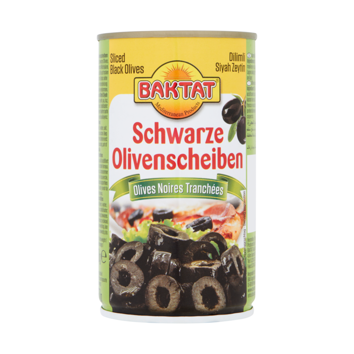 Baktat Zwarte Olijvenschijfjes