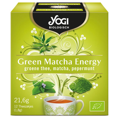 Yogi Green matcha energy bio