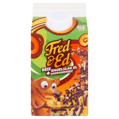 Fred & Ed Chocoladehagelslag mix goudzoekers