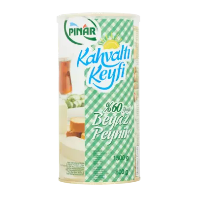 Pinar Kahvalti Keyfi Zachte Kaas in Pekelwater 60 + Vet in Droge Stof
