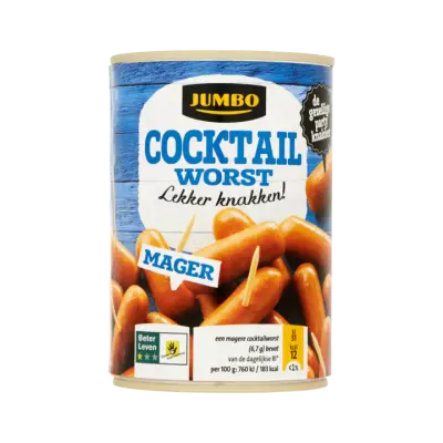 Huismerk Cocktail Worst Mager