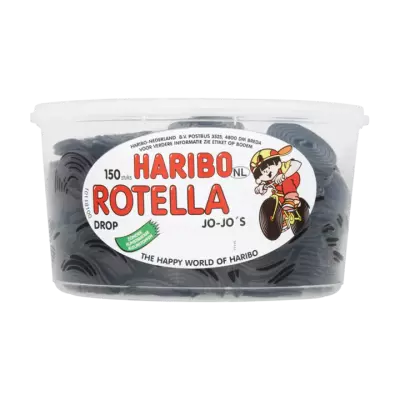 Haribo Rotella Jo-Jo's Drop 150 Stuks