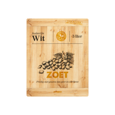 Huismerk Huiswijn Wit Zoet