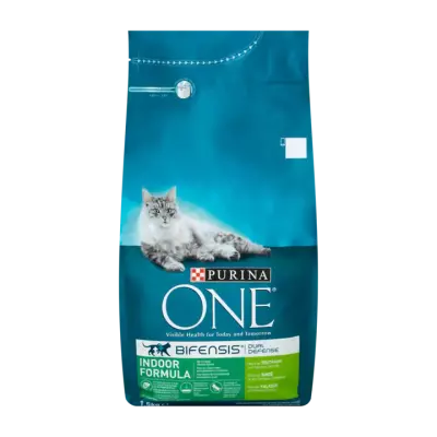 Purina ONE Bifensis Dual Defense Indoor Formula Kalkoen