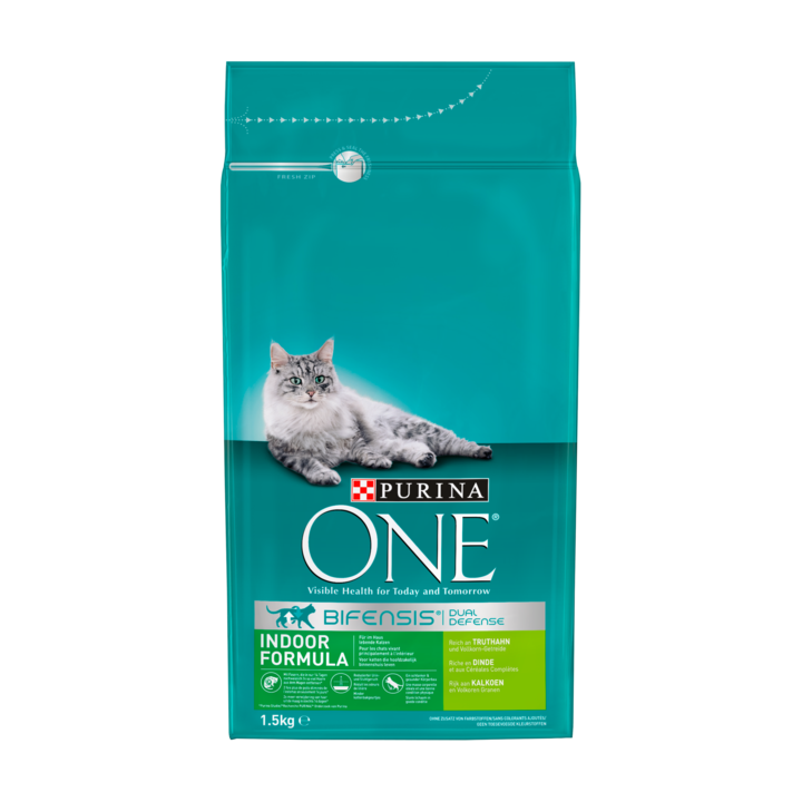 Purina ONE Bifensis Dual Defense Indoor Formula Kalkoen