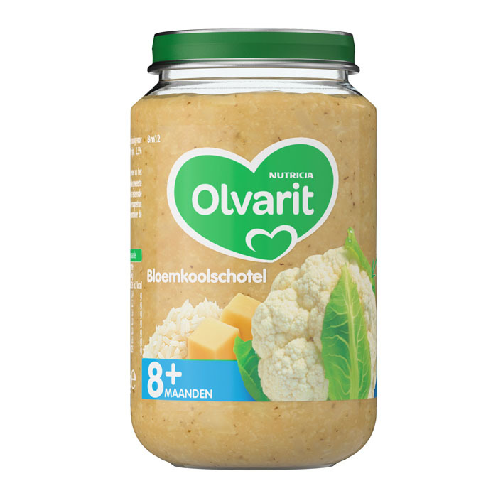 Olvarit Bloemkoolschotel 8+ mnd