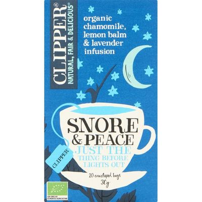 Clipper Snore & peace tea 1-kops
