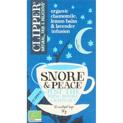 Clipper Snore & peace tea 1-kops