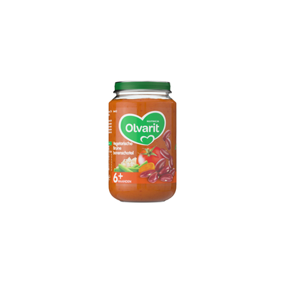 Olvarit Vegetarische bruine bonenschotel 6 mnd