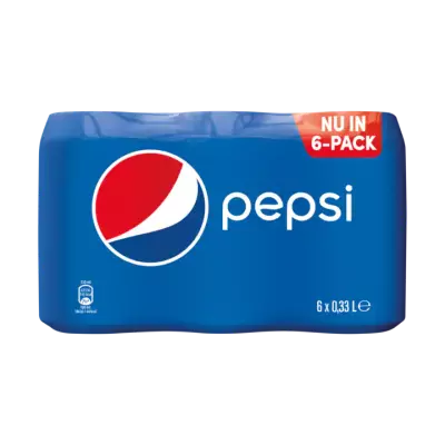 Pepsi Cola Blikjes 6-Pack