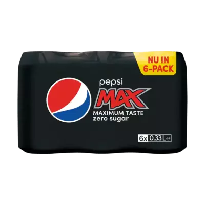 Pepsi Cola Max (Geen Suiker) Blikjes 6-Pack
