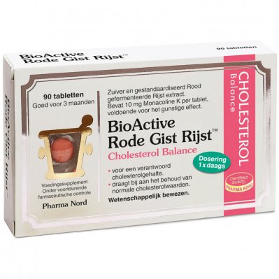 Bio Active rode gist rijst tabletten