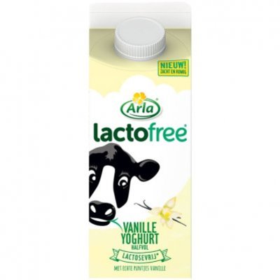 Arla Lactofree halfvolle vanilleyoghurt