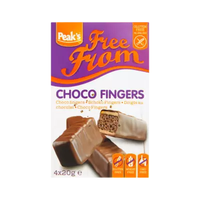 Peak's Free From Choco Fingers