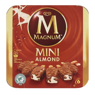Ola Magnum ijs mini white & white almond