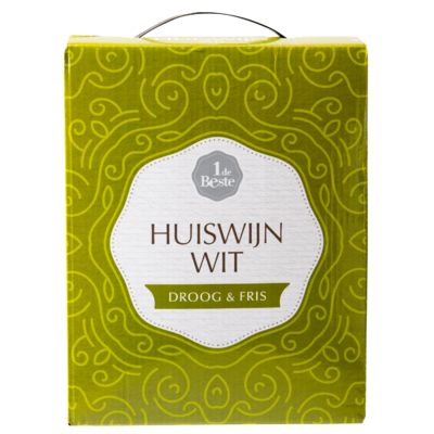 Huismerk Huiswijn wit droog