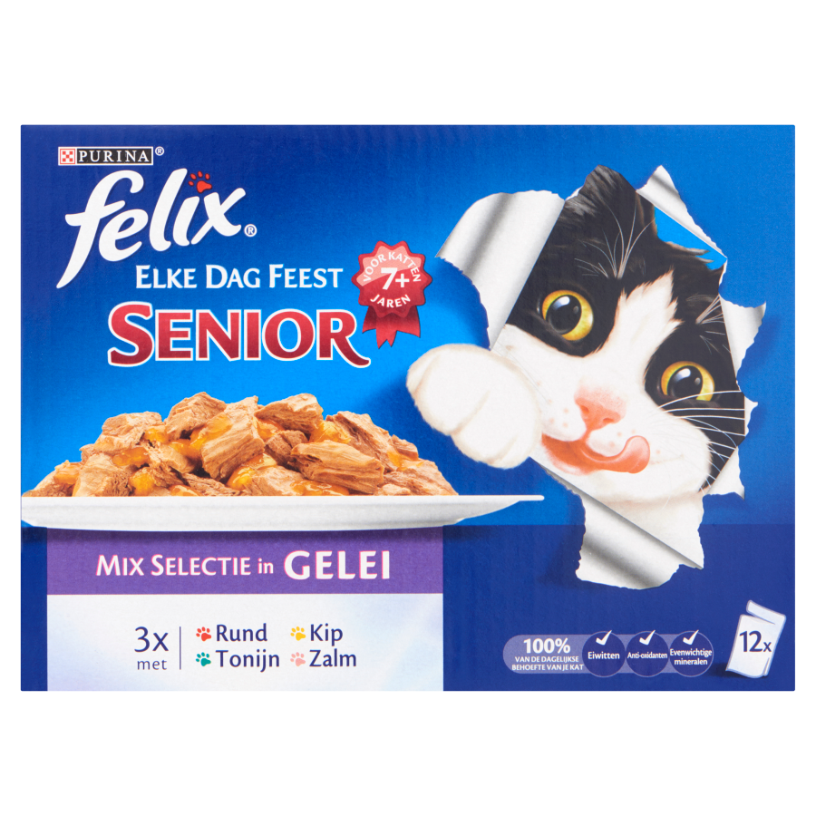 Felix Pouch elke dag feest senior