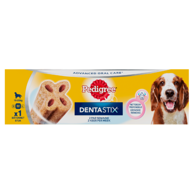 Pedigree Hondensnacks Dentastix 2 Keer Per Week Medium 80 g