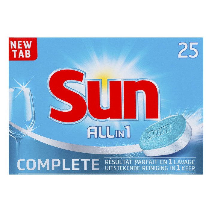 Sun All-in-1 vaatwastabletten
