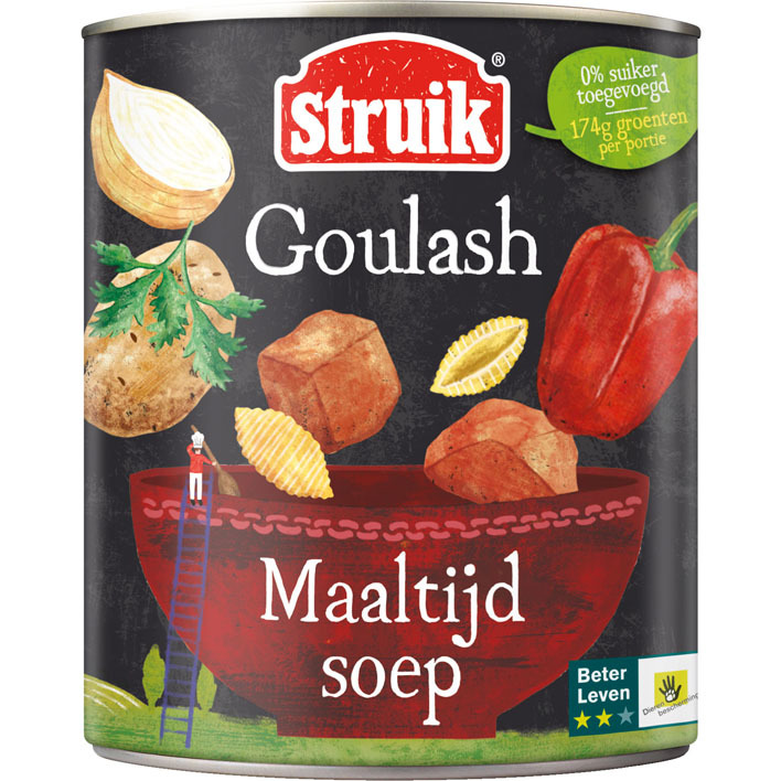 Struik Maaltijdsoep goulash