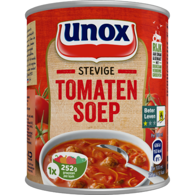 Unox Soep in Blik Stevige Tomatensoep