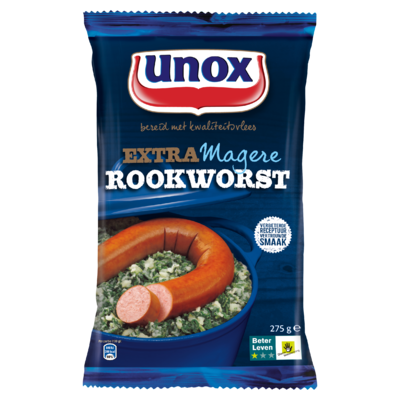 Unox Extra Magere Rookworst 275 g