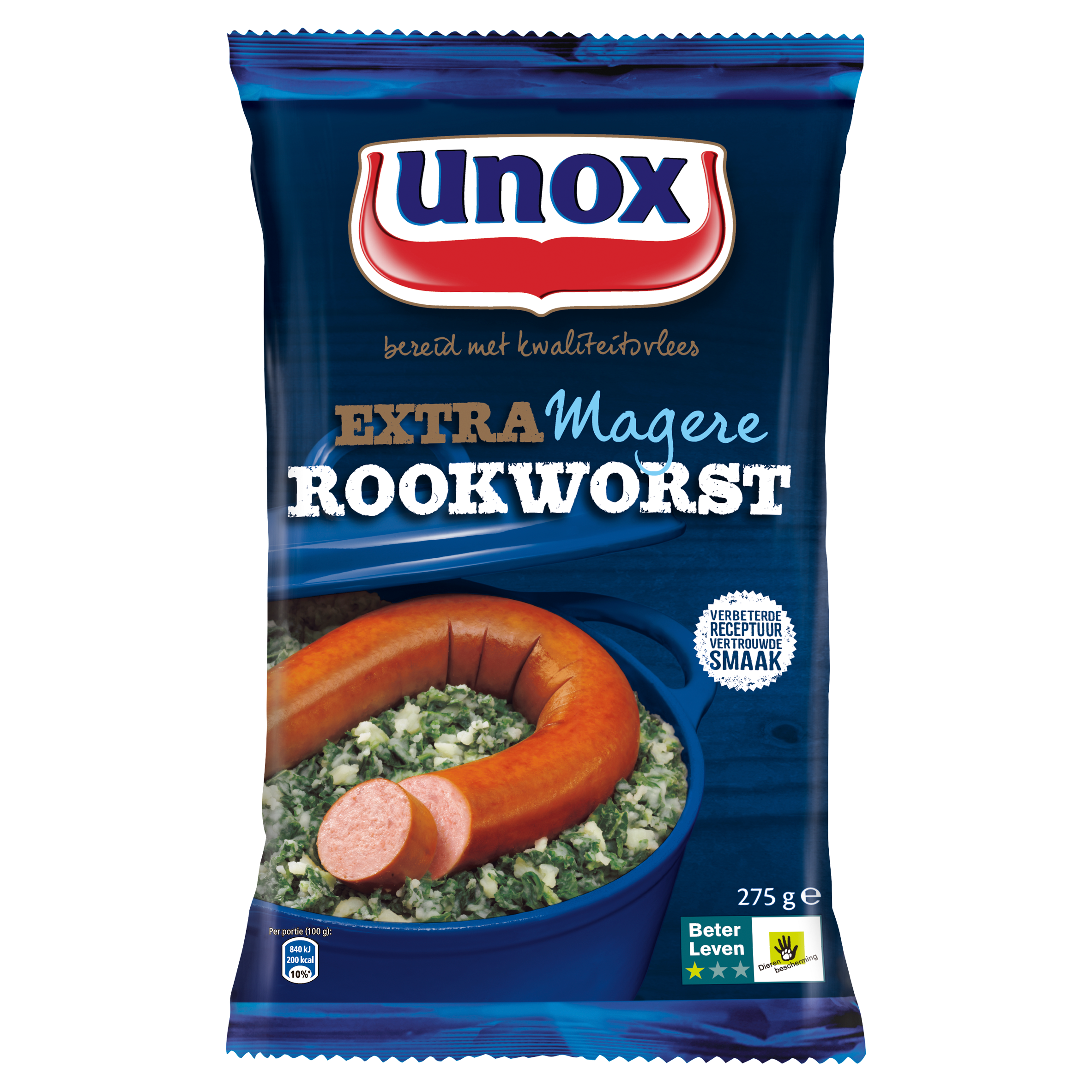 Unox Extra Magere Rookworst 275 g