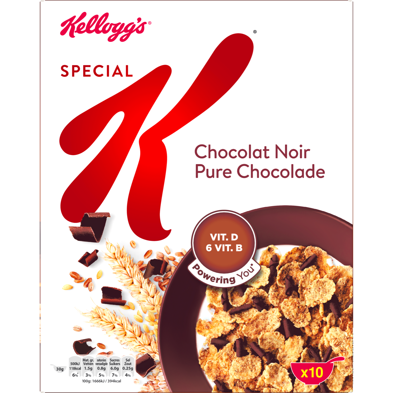 Kelloggs Special K chocolade-puur