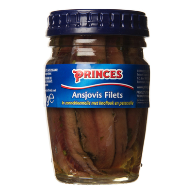 Princes Ansjovis filets in olijfolie