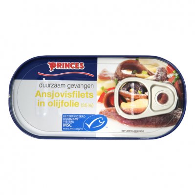 Princes Ansjovisfilets in olijfolie MSC