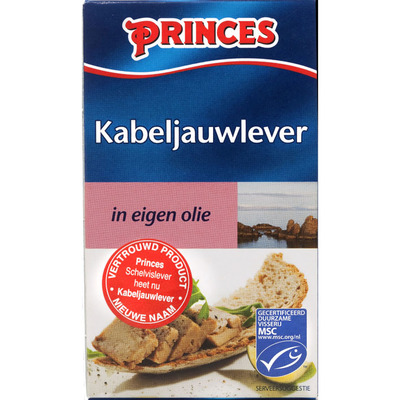 Princes Kabeljauwlever