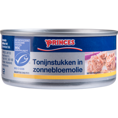 Princes Tonijnstukken in water MSC