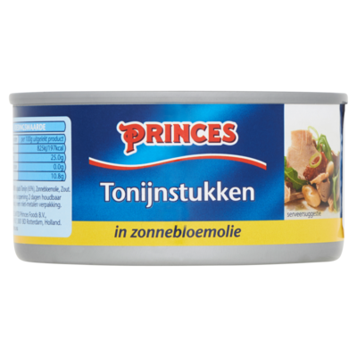 Princes Tonijnstukken in olie