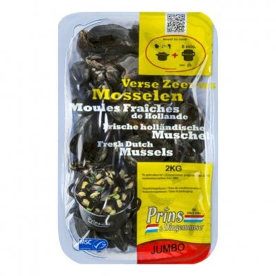 Prins&Dingemanse Zeeuwse mosselen jumbo