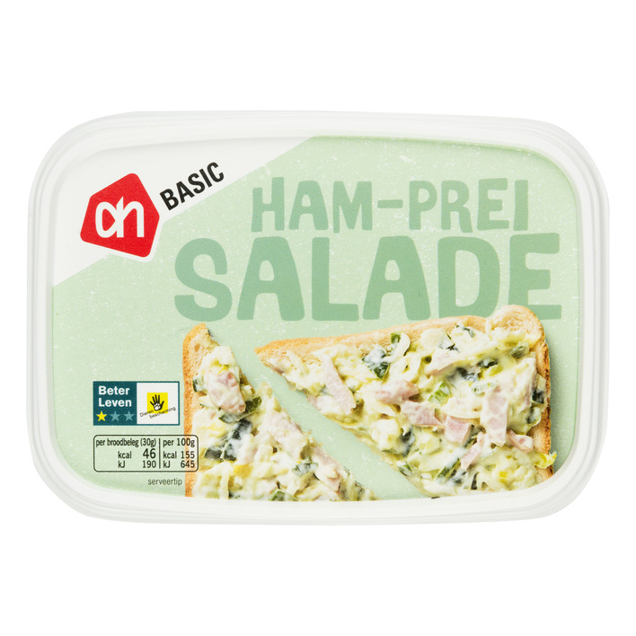 Budget Huismerk Ham prei salade