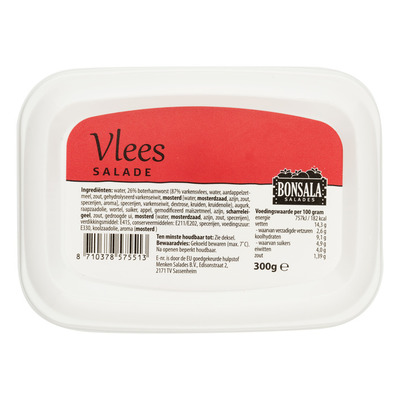 Budget Huismerk Vlees salade