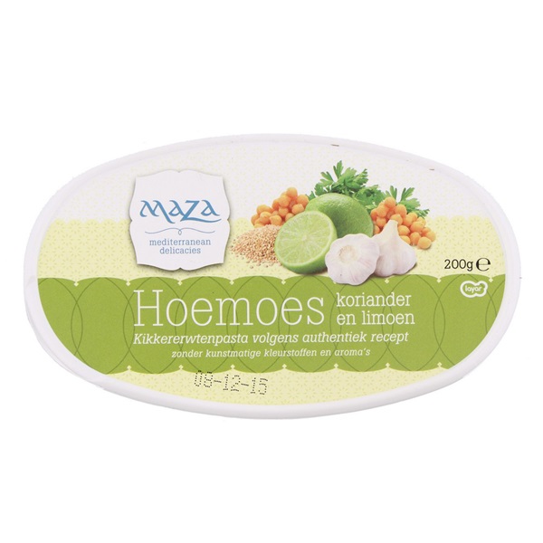 Maza tapas houmous koriander