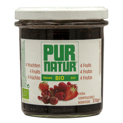Pur Natur Biologische 4- vruchtenconfituur