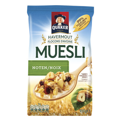 Quaker Havermout muesli noten