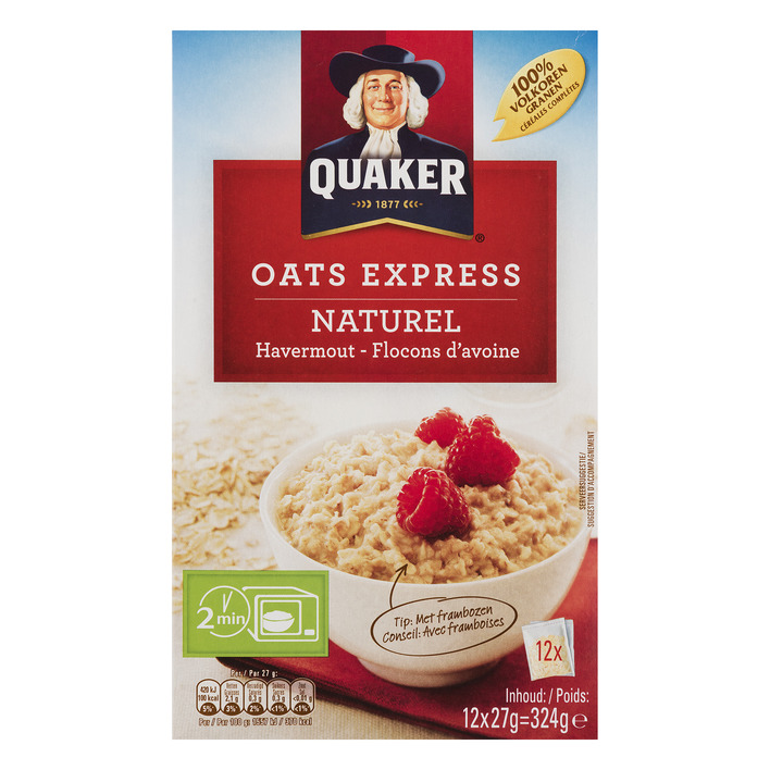 Quaker Oats express havermout naturel
