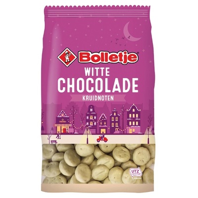 Bolletje kruidnoten witte chocolade